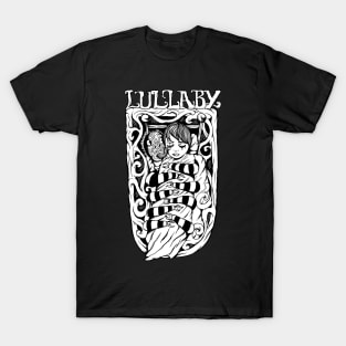 Lullaby - The Cure illustrated lyrics. T-Shirt